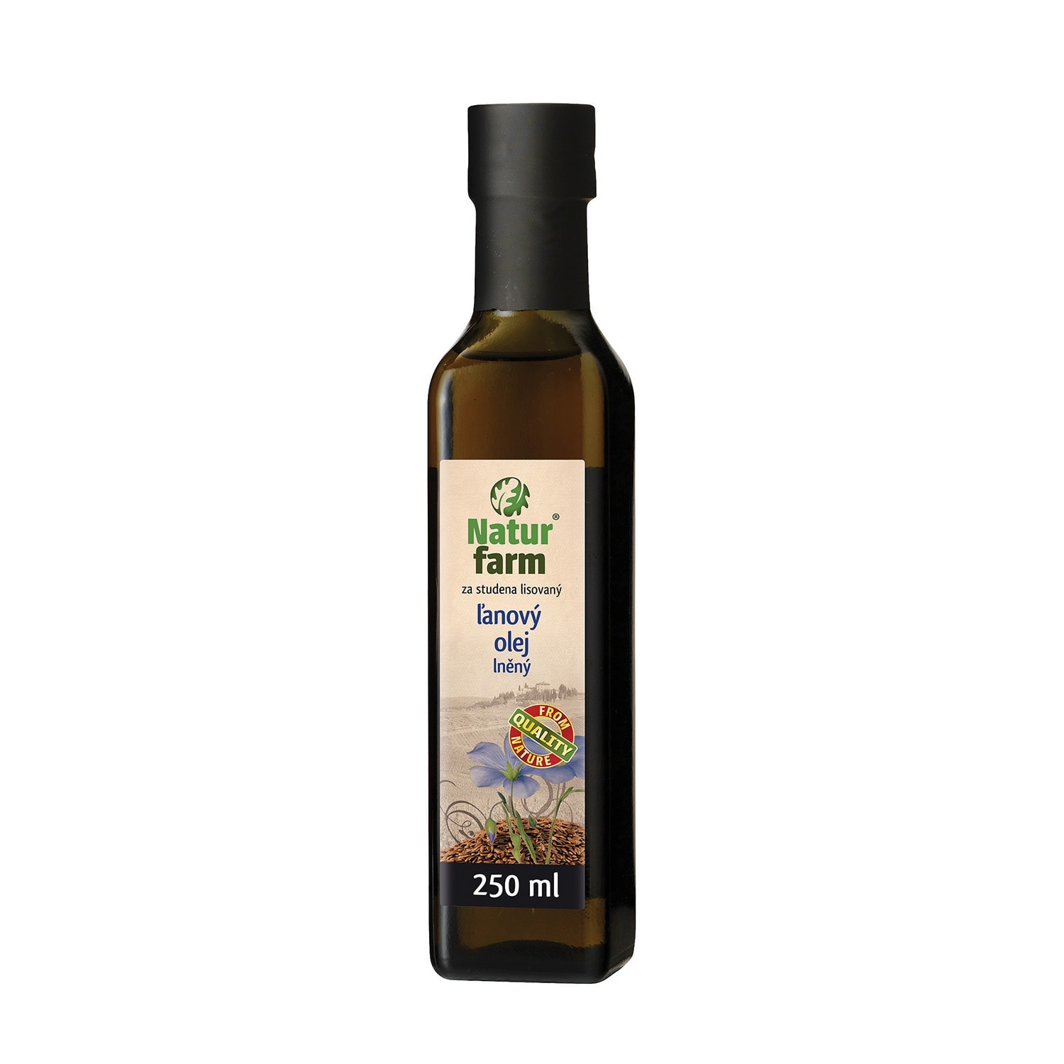 Natur farm Lněný olej 0,25 l