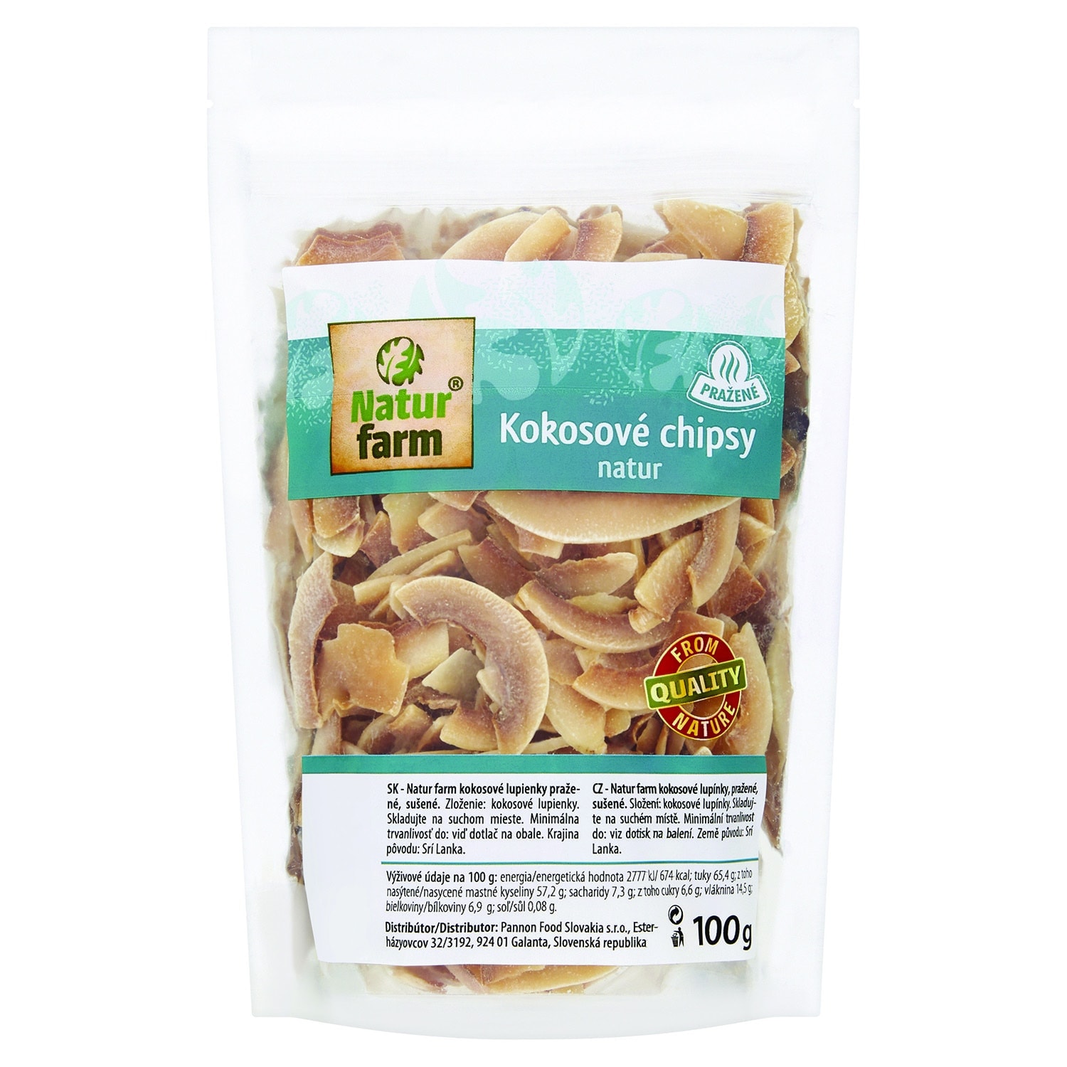 Natur farm Kokosové chipsy natur 100 g
