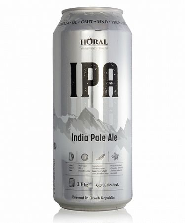 Horal IPA 6,3% - pivo - plech 1 l