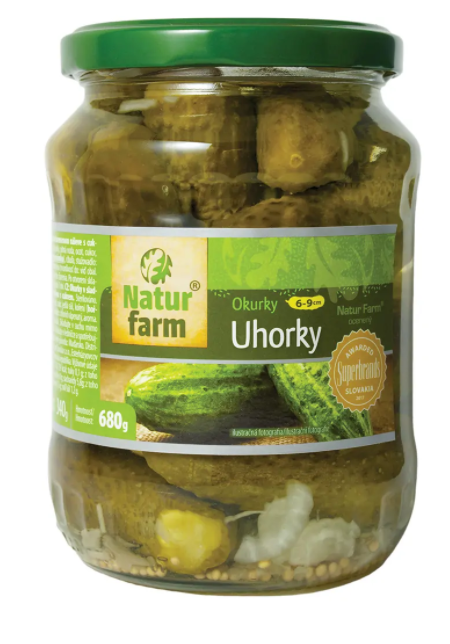 Natur Farm okurky 6-8 cm 680g
