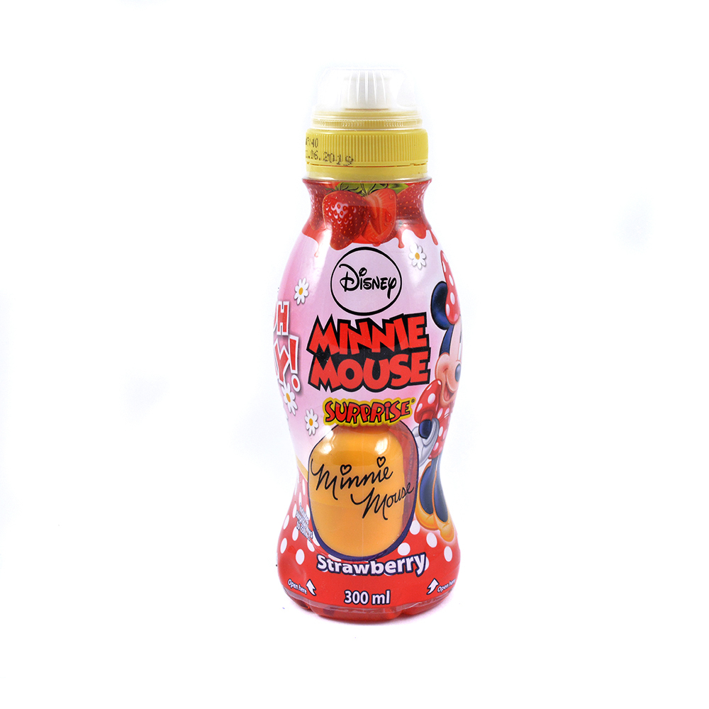 Disney Dětský nápoj s překvapením - jahoda 300 ml - MINNIE MOUSE