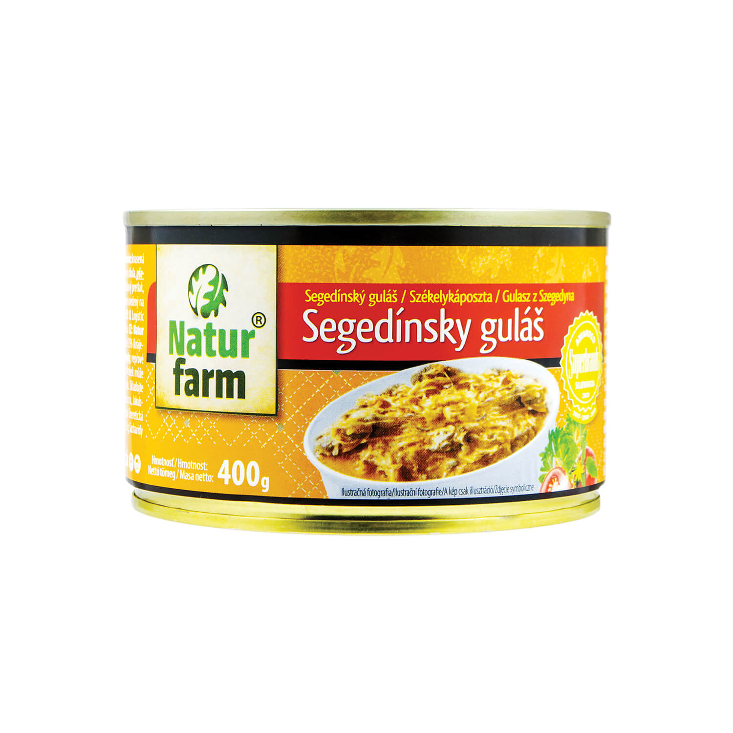 NaturFarm Segedínský guláš 400g