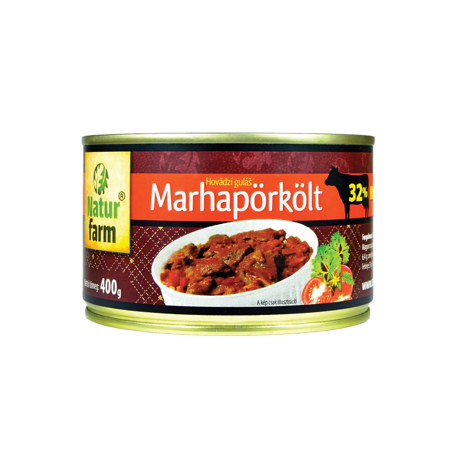 NaturFarm Hovězí guláš 400g