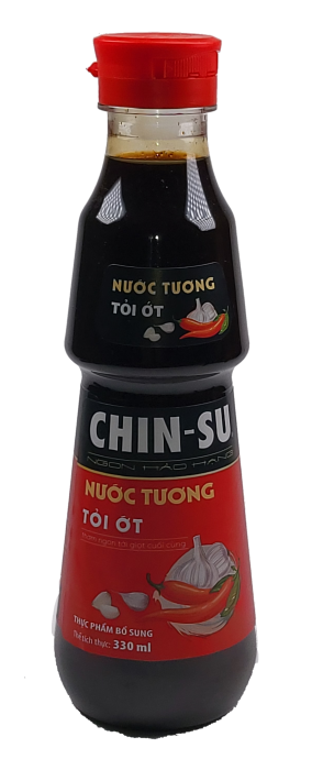 CHIN-SU SÓJOVÁ OMÁČKA S CHILLI A ČESNEKEM 330 ML