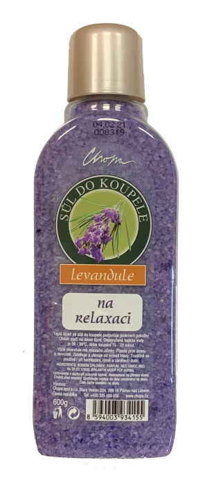 SŮL DO KOUPELE - LEVANDULE