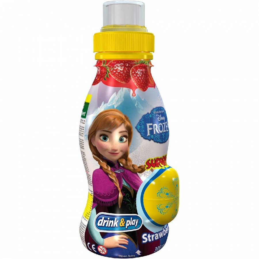 Disney Dětský nápoj s překvapením - jahoda 300 ml - FROZEN