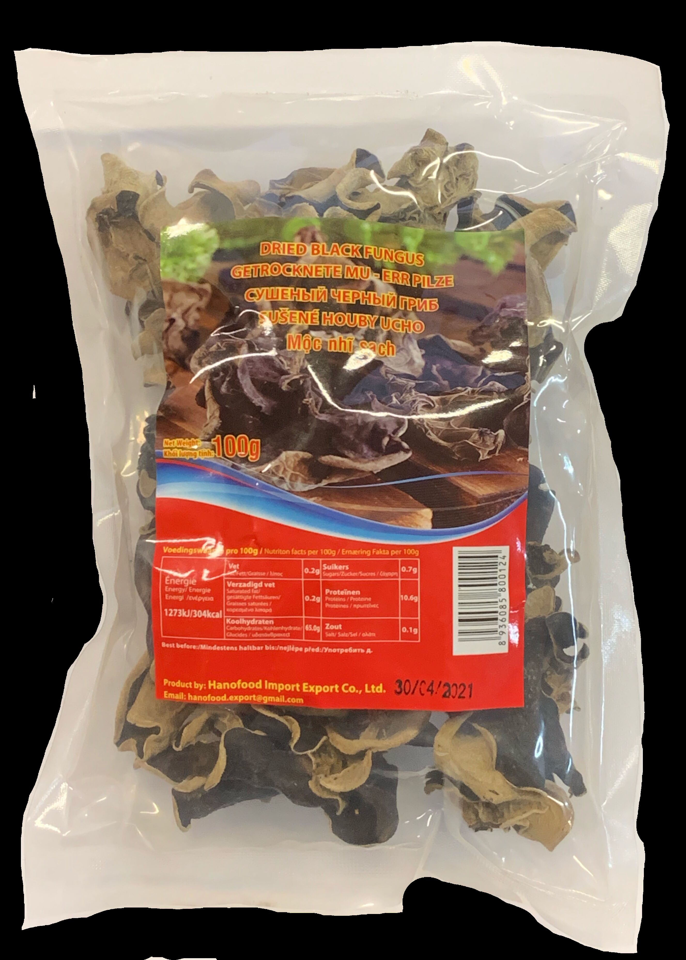 Sušené Houby jidášovo ucho 100g