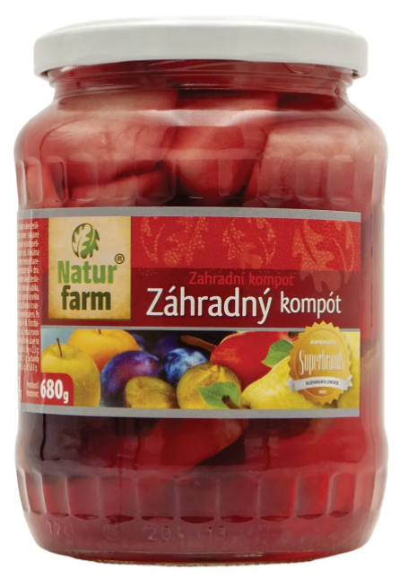 NaturFarm KOMPOT ZAHRADNÍ – 680 g