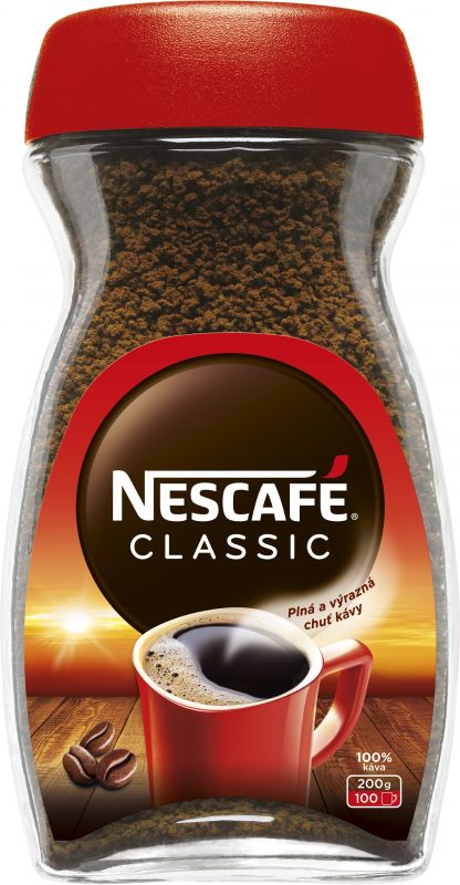 Nescafé Classic instant Káva 200 g