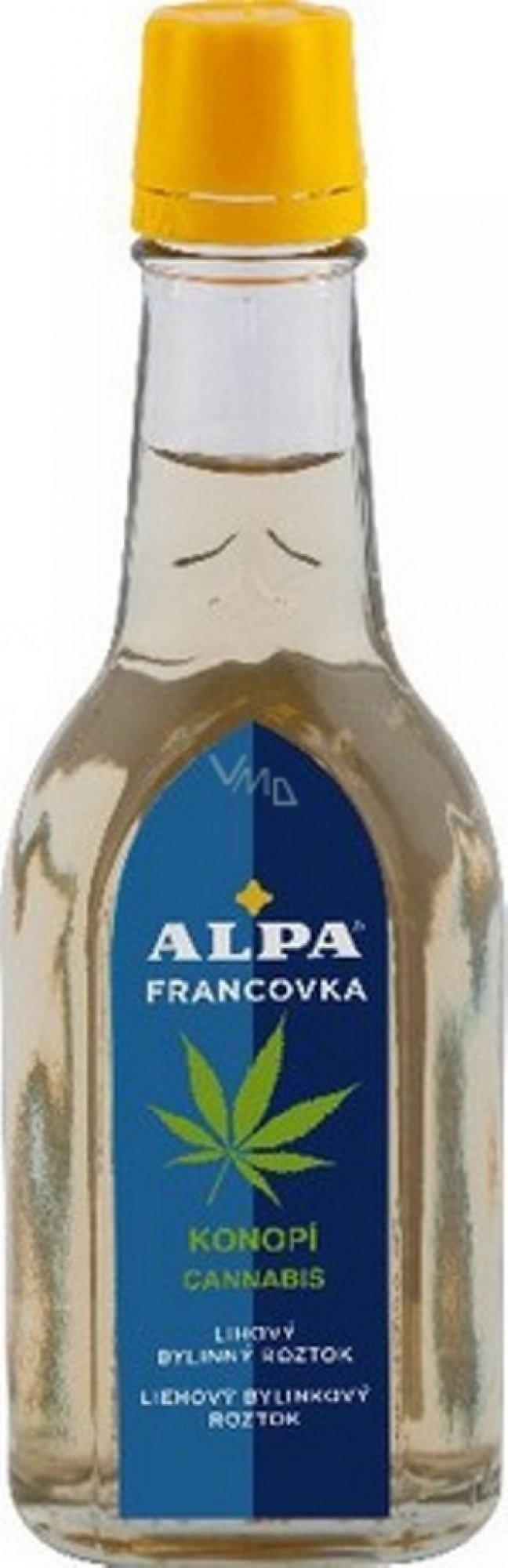 Alpa Francovka lihový bylinný roztok Konopí 160 ml