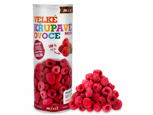 Mixit Velká křupavá malina 140 g EXP 11/24