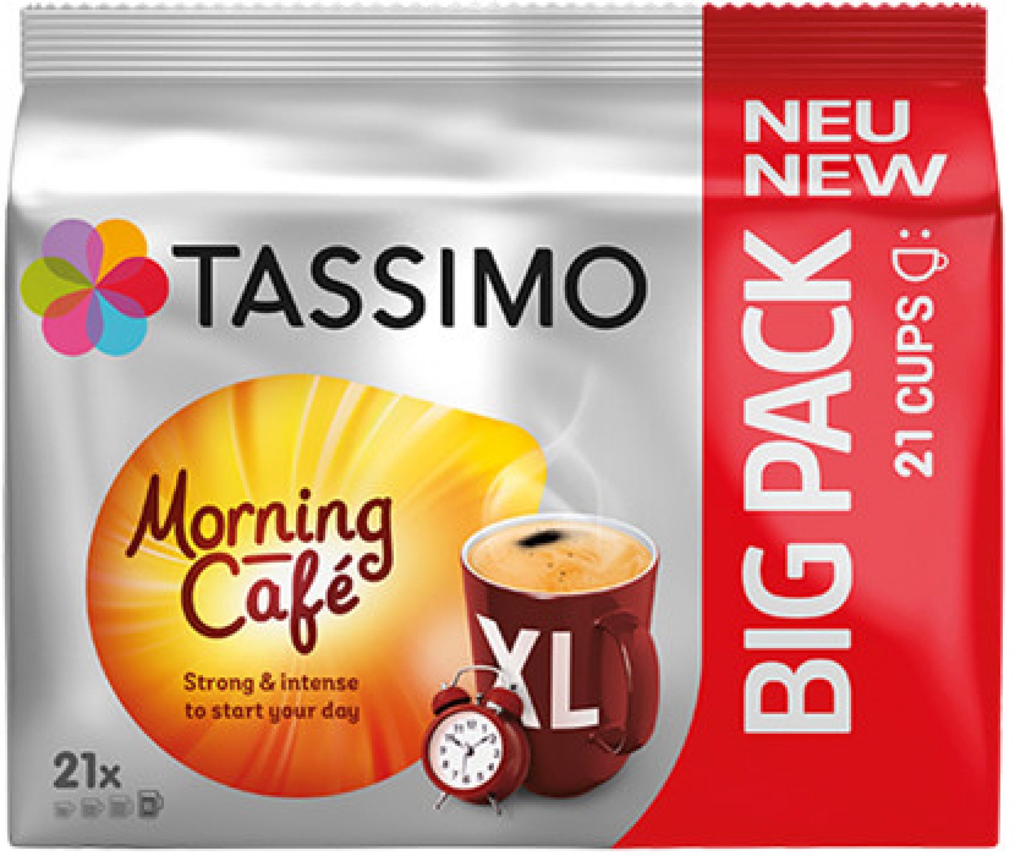 Tassimo Morning Café XL 21 porcí