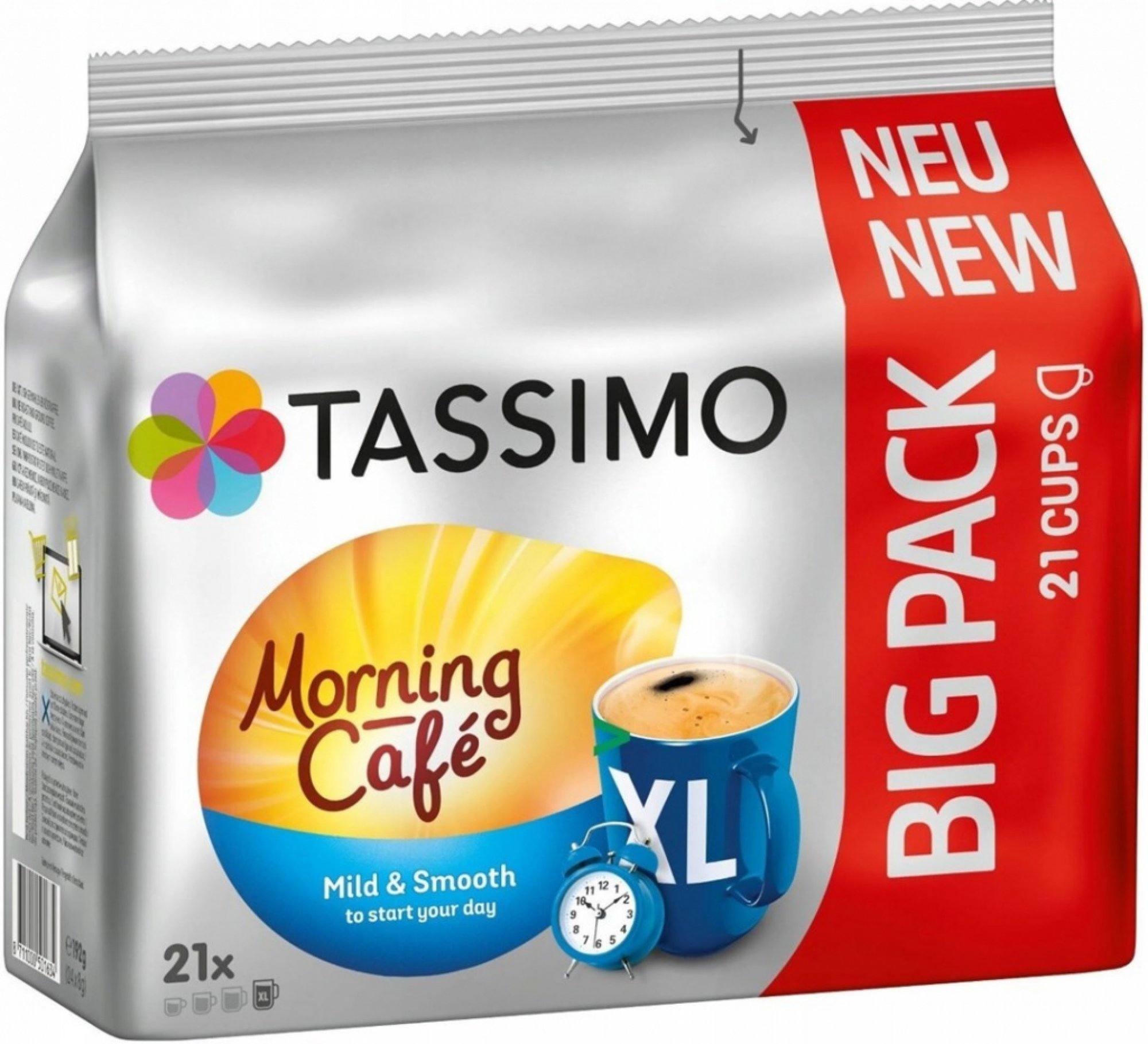 Tassimo Morning Café Mild & Smooth XL 21 kapslí