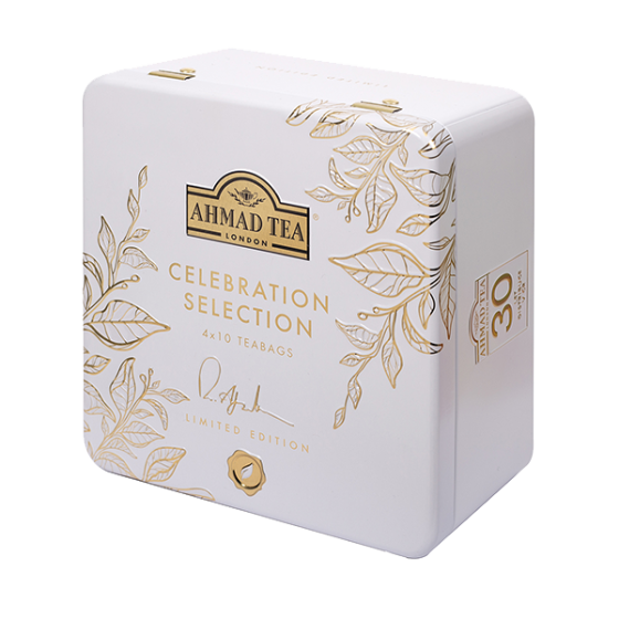 Ahmad Tea CELEBRATION SELECTION výběr čajů 4 druhů x 10 alu sáčků