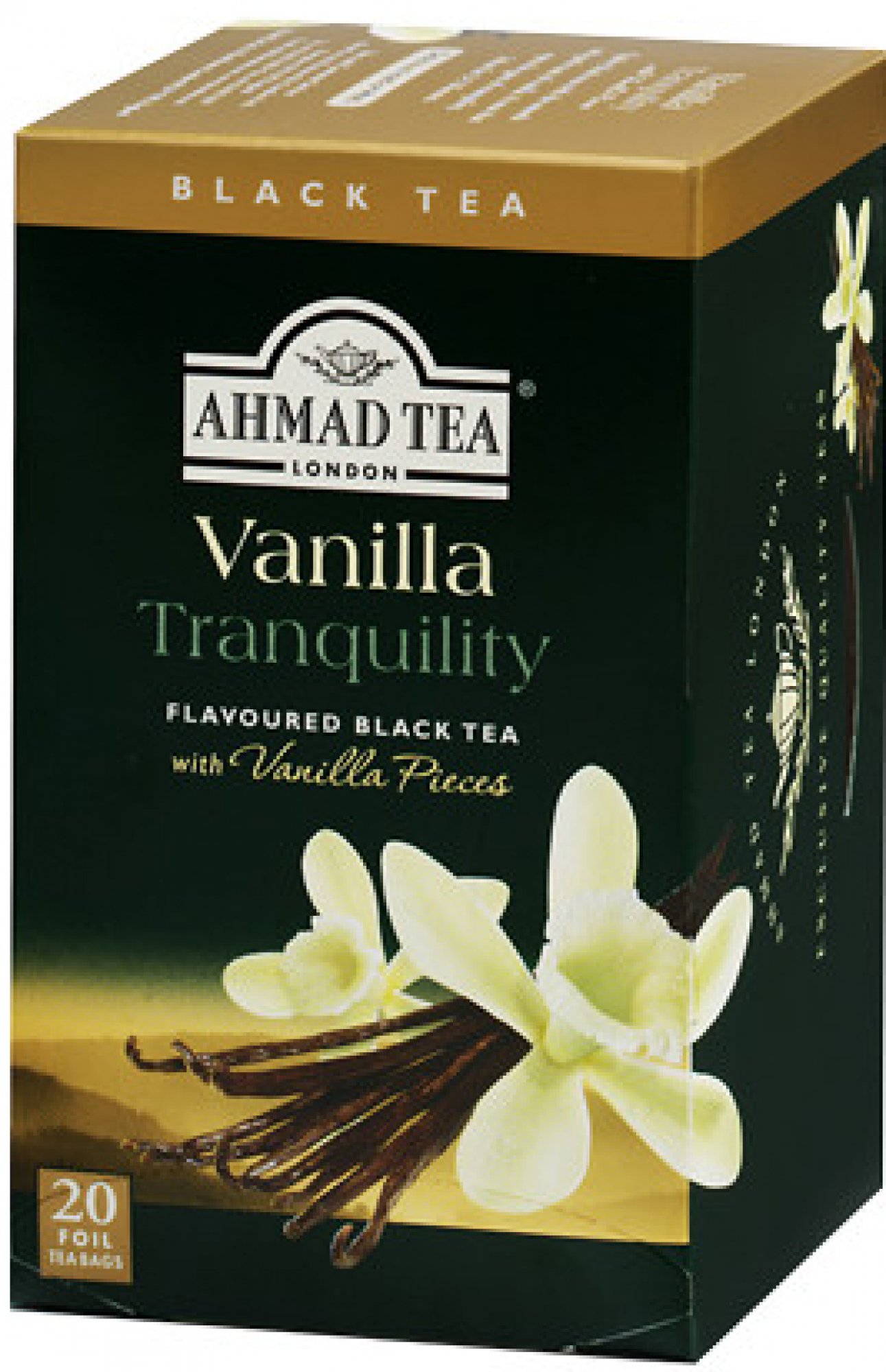 Ahmad Tea Vanilla Tranquility černý porcovaný ča 20 x 2 g
