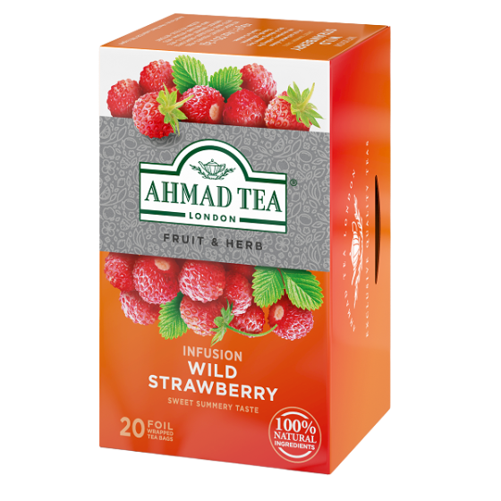 Ahmad Tea Wild Strawberries ovocný čaj 20 x 2 g