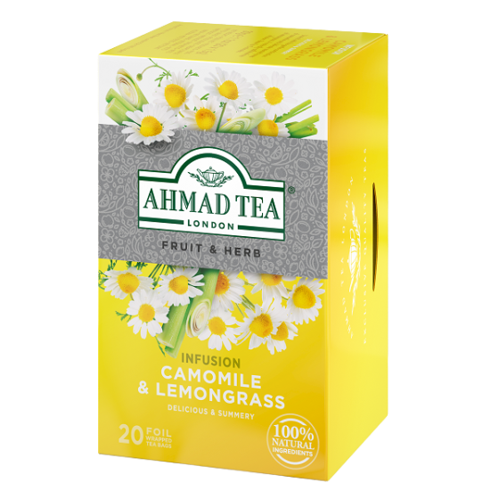 Ahmad Tea Camomile Lemongrass 20 sáčků