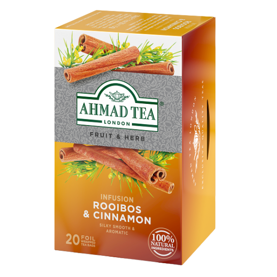 Ahmad Tea Rooibos a skořice 20 x 1,5 g