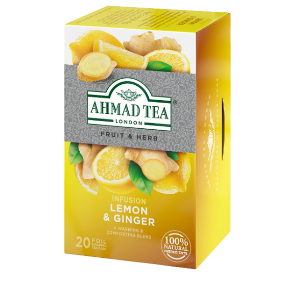 Ahmad Tea Lemon Ginger 20 x 2 g