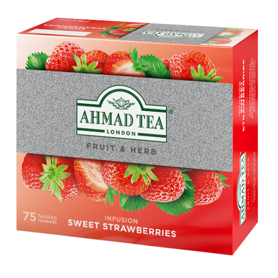 Ahmad Tea Fruit & Herb Infusion SWEET STRAWBERRIES 75 x 1,8 g