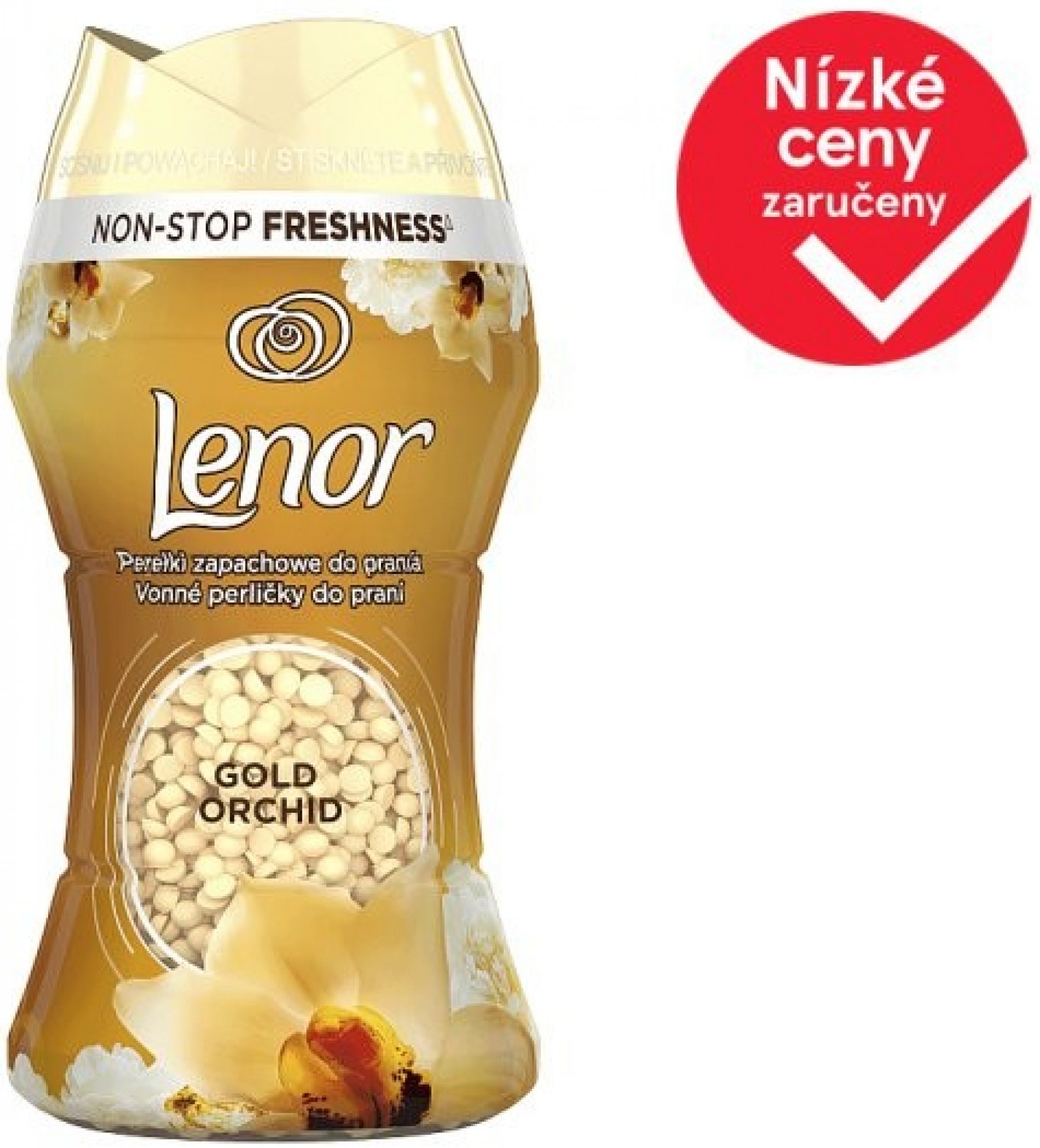 Lenor Unstoppables vonné perličky Gold Orchid 140 g