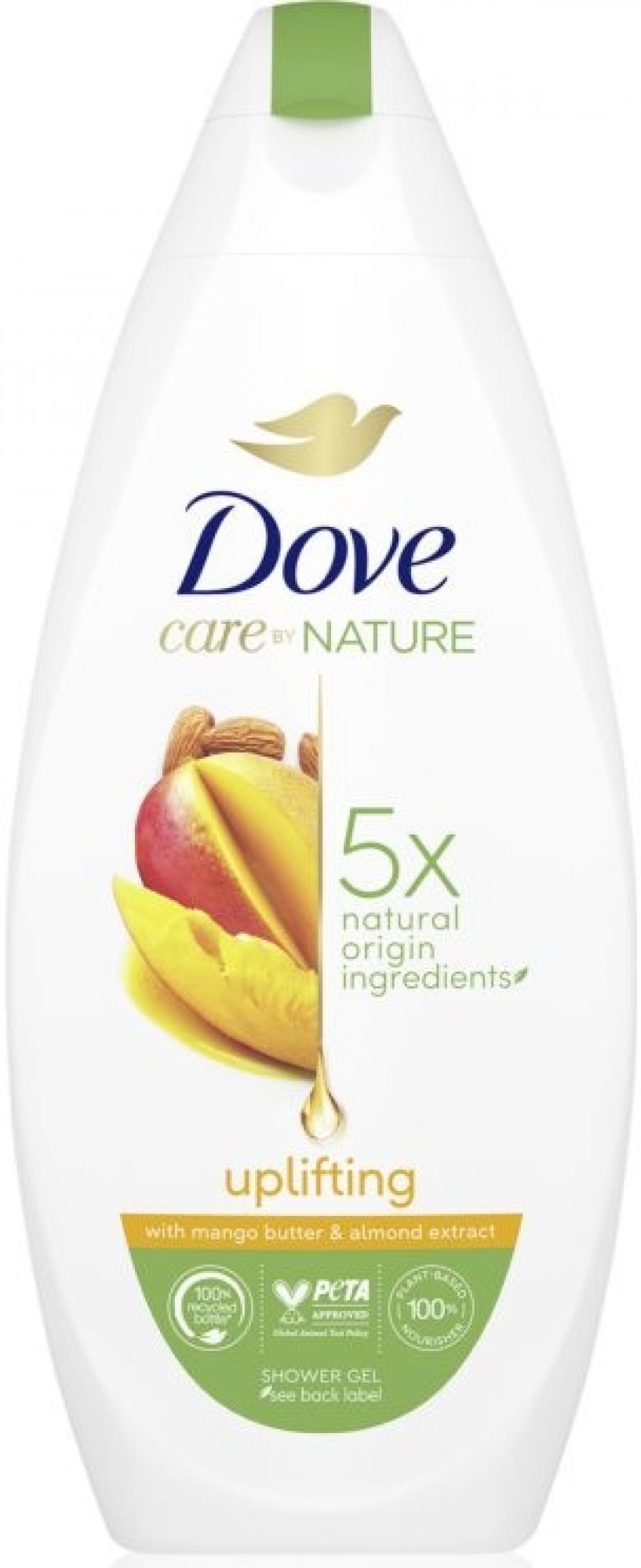 Dove Care by Nature Uplifting vyživující sprchový gel 225 ml