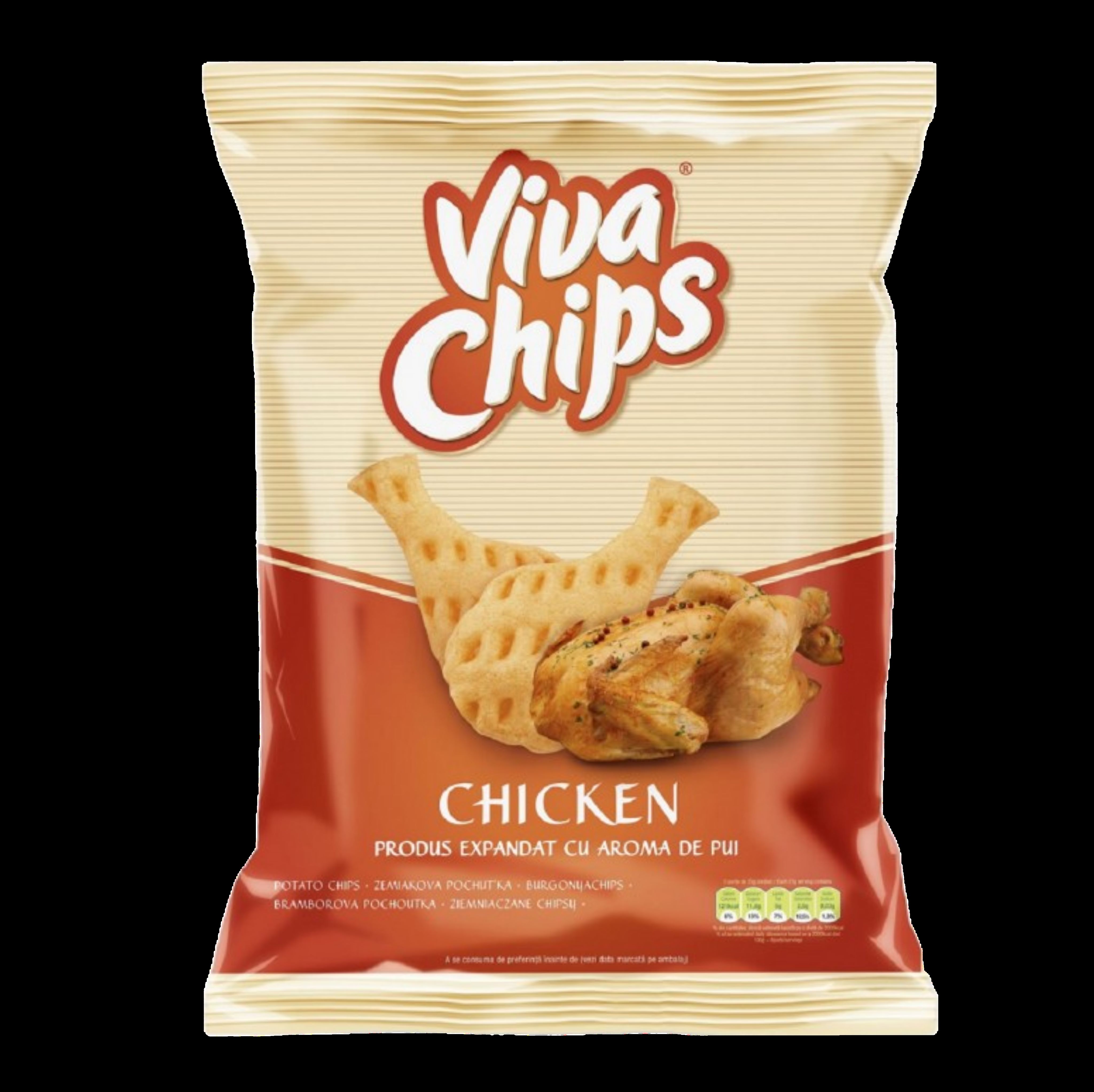 VIVA CHIPS s příchutí kuřete 50 g