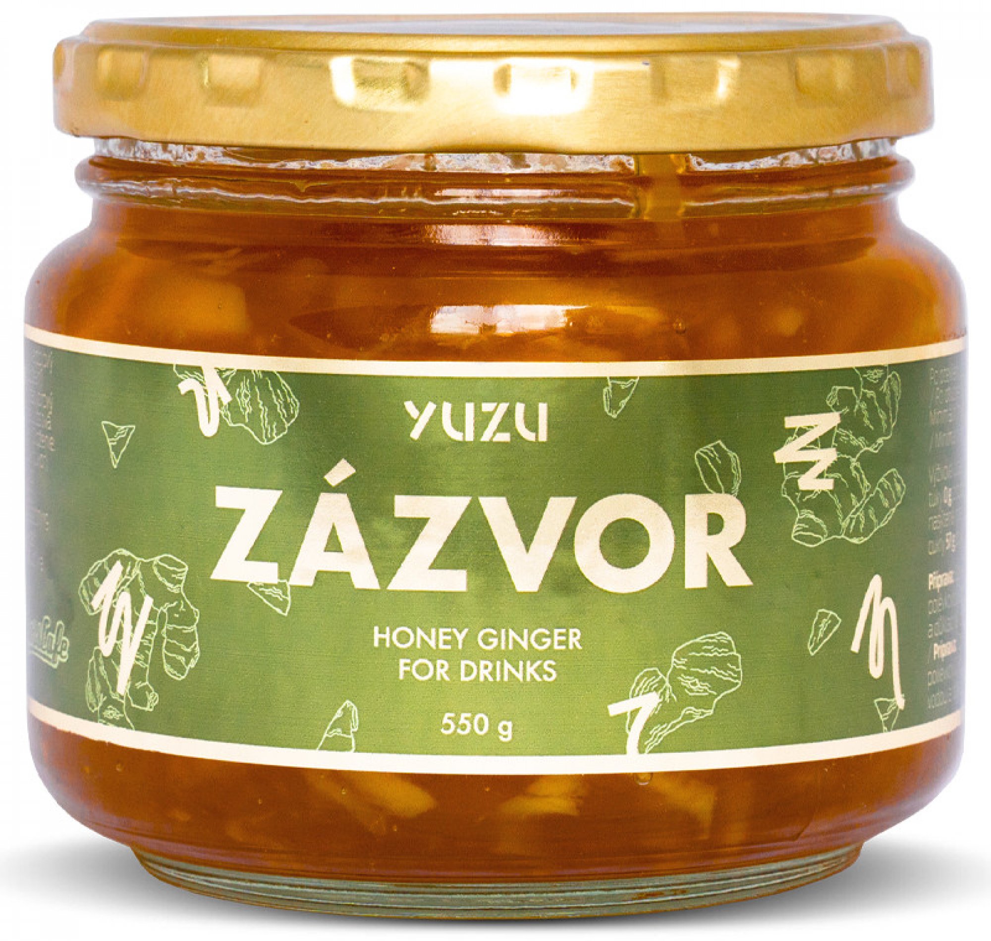 Yuzu Yuzu Zázvor 550 g
