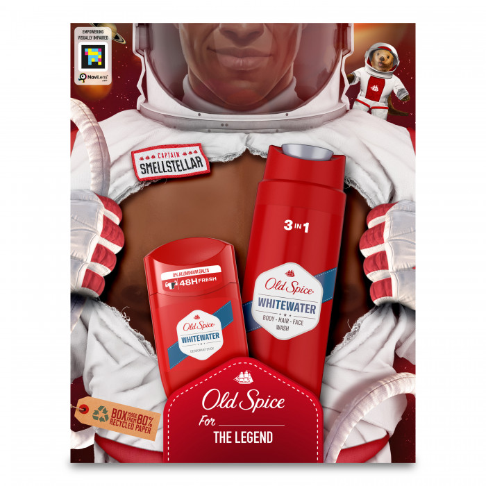 Old Spice Whitewater sada deostick 50 ml + sprchový gel 3v1 250 ml
