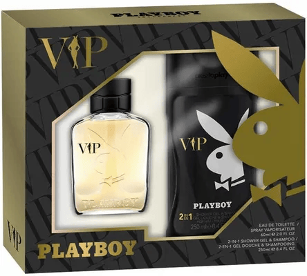 Playboy VIP Playboy VIP for Him EDT M 100 ml toaletní voda 60 ml + Playboy VIP for Him shower gel M 250 ml sprchový gel 250 ml