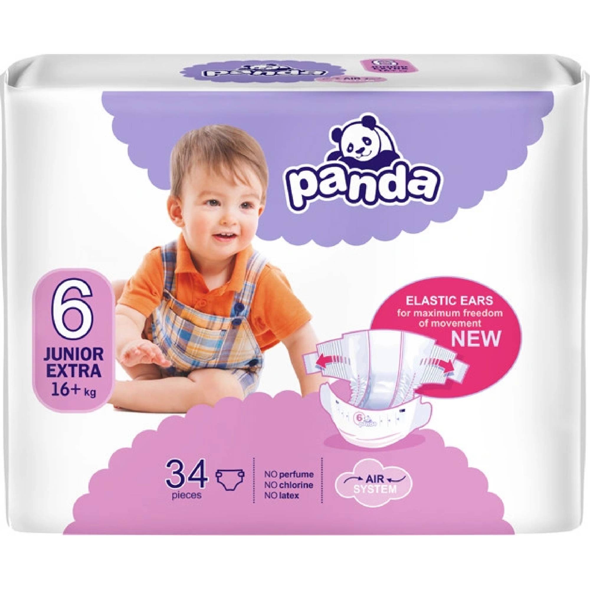 PANDA Bella Junior extra 16+ 34 ks