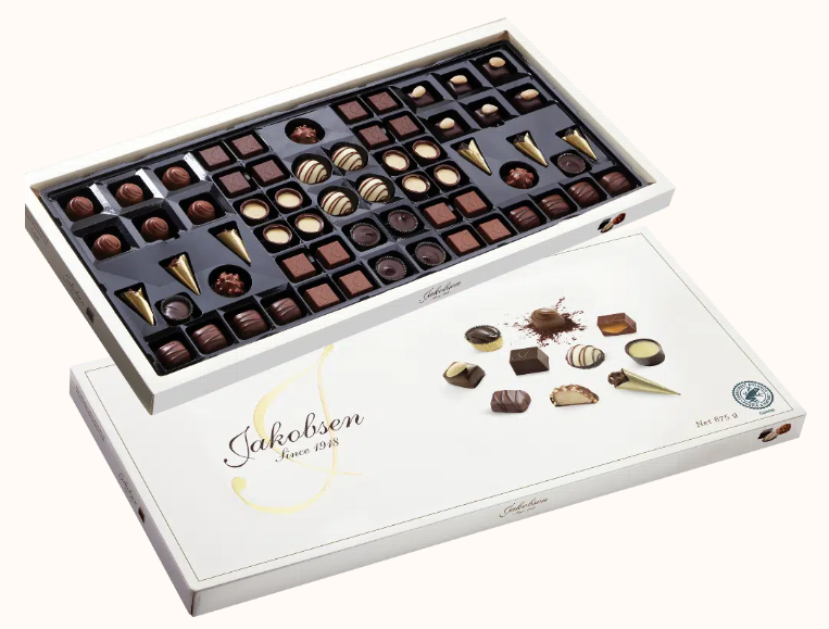 Jakobsen pralinky - exkluzivní bonboniéra 675g