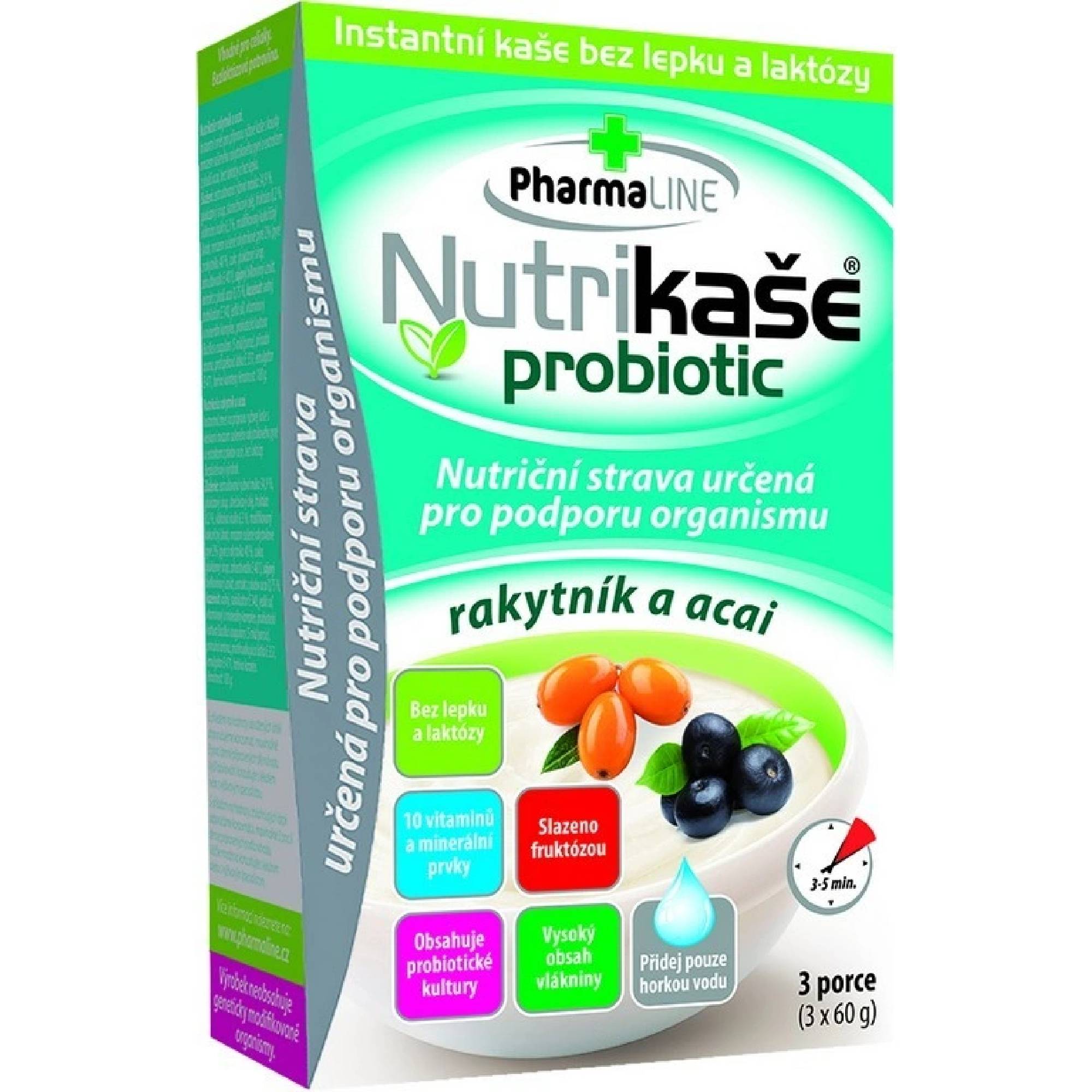 Nutrikaše probiotic rakytník a acai 180 g