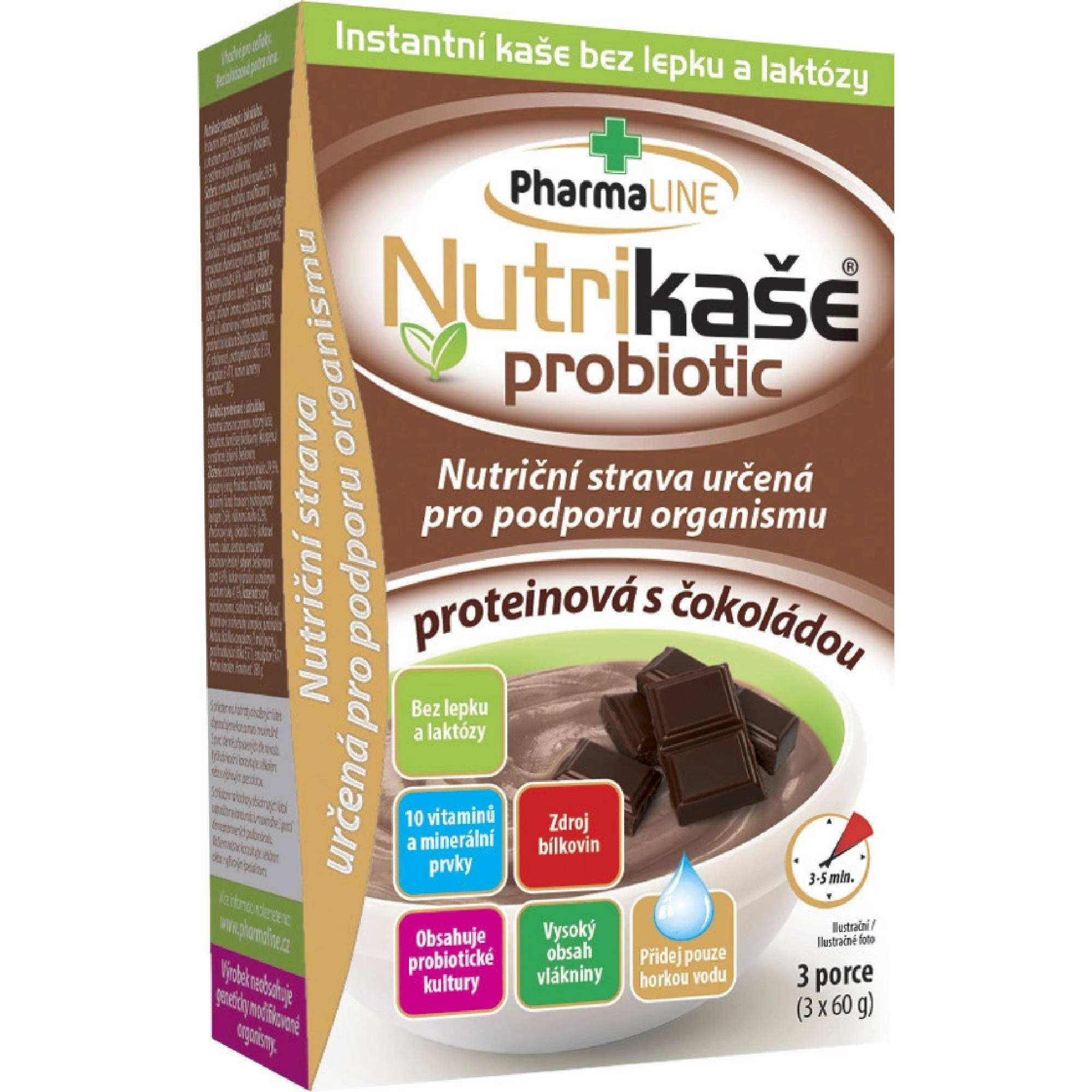 Mogador Nutrikaše Probiotic proteinová s čokoládou 180 g