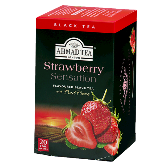 Ahmad Tea Strawberry Sensation 20 sáčků