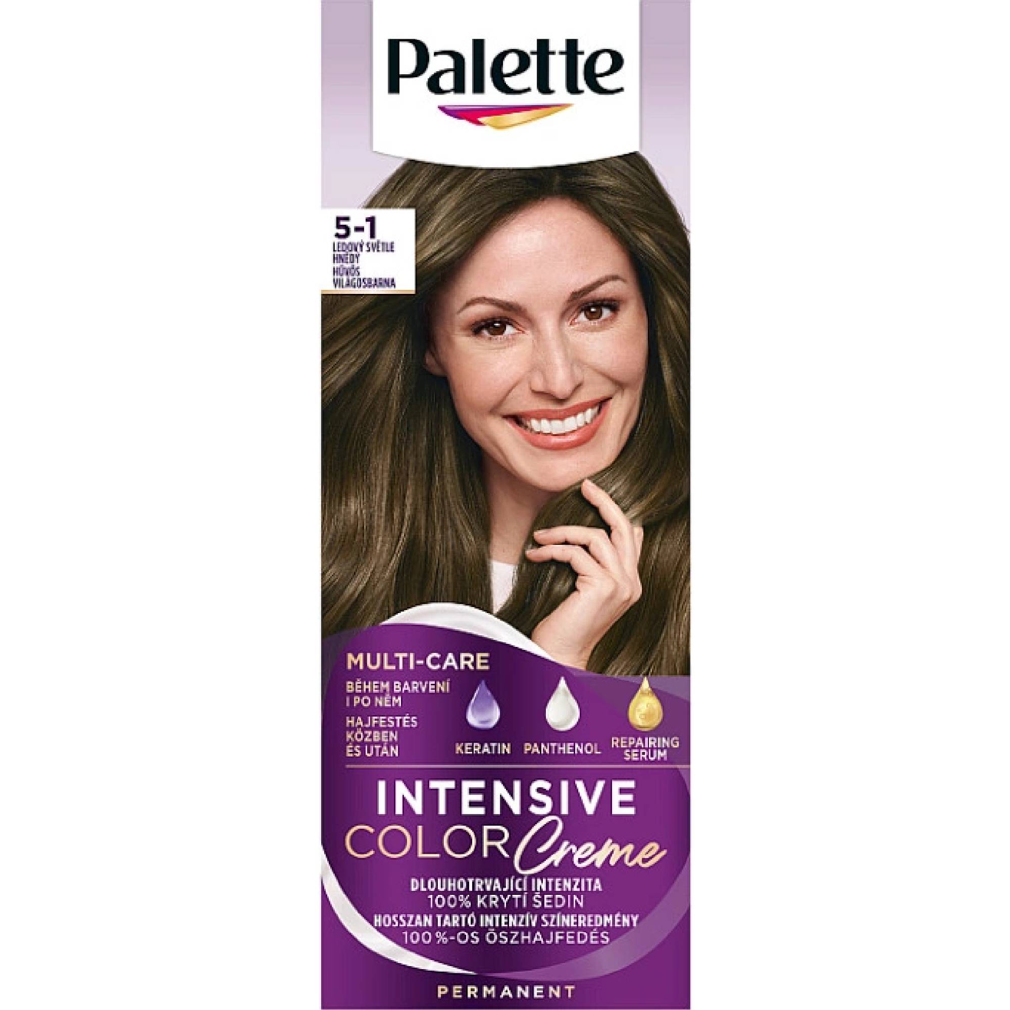 Palette Intensive Color Creme ledový světle hnědý 5-1 