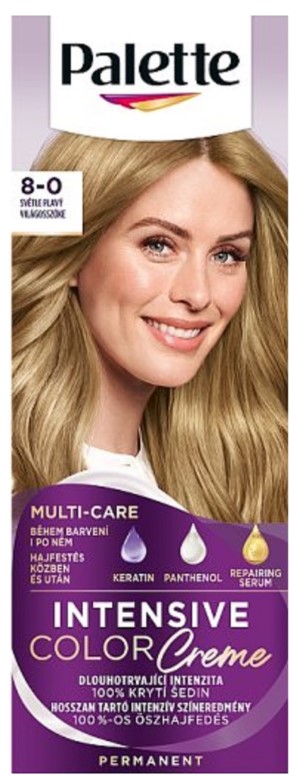 Pallete Intensive Color Creme světle plavá N7 8-0